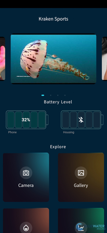 kraken app home screen