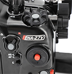 Nauticam's underwater housing for the Nikon Z7 features easy access to the camera's essential controls