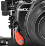 Nauticam Nikon Z7 Housing's Patented Port Locking Lever