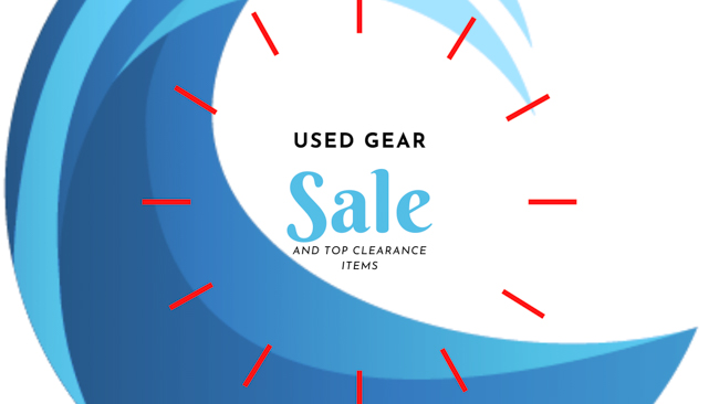 used and clearance gear sale bluewater