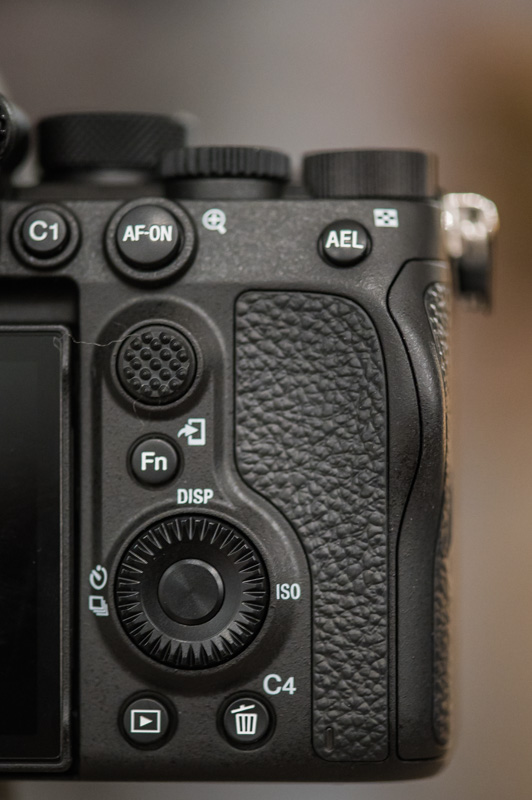 sony a7s iii buttons