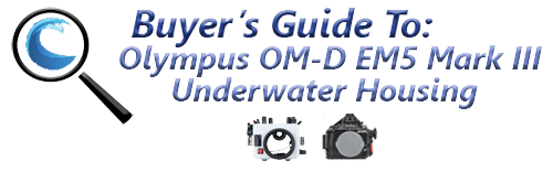 Olympus EM5 Mark III Underwater Housing Guide