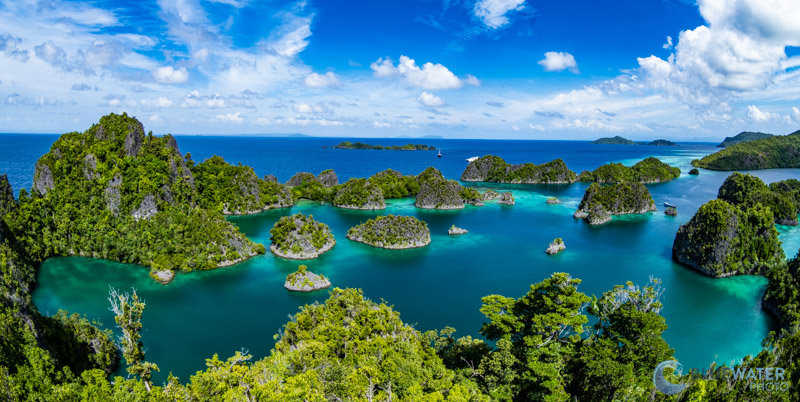 Raja Ampat landscape photographed with the Sony a7r v